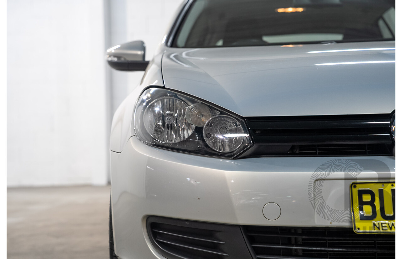 10/2009 Volkswagen Golf 118 TSI Comfortline 1K MY10 5D Hatchback Silver Twincharged 1.4L