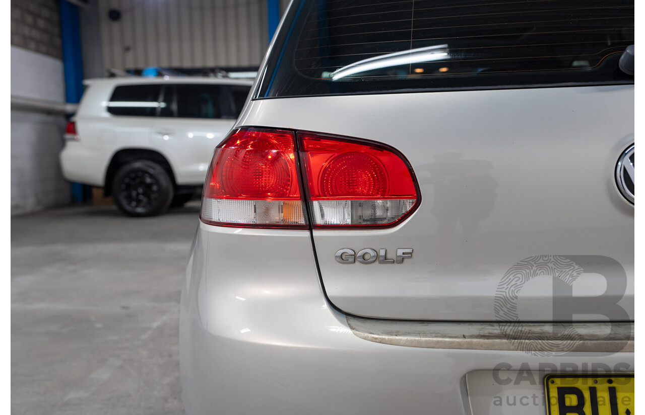 10/2009 Volkswagen Golf 118 TSI Comfortline 1K MY10 5D Hatchback Silver Twincharged 1.4L