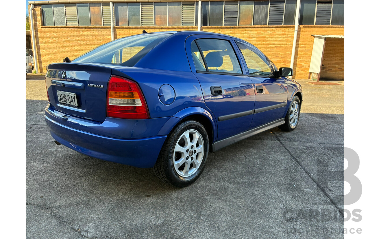 06/2005 Holden Astra Classic TS 5d Hatchback Blue 1.8L