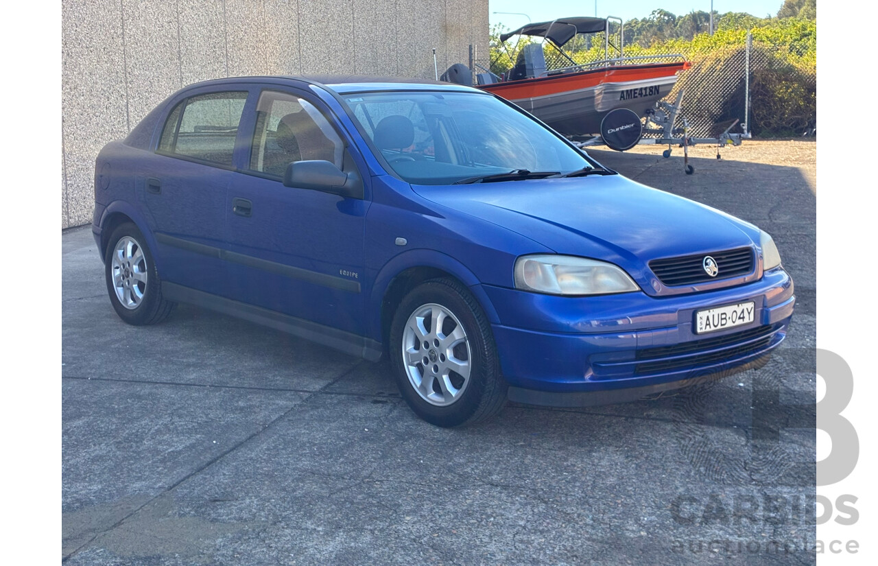 06/2005 Holden Astra Classic TS 5d Hatchback Blue 1.8L