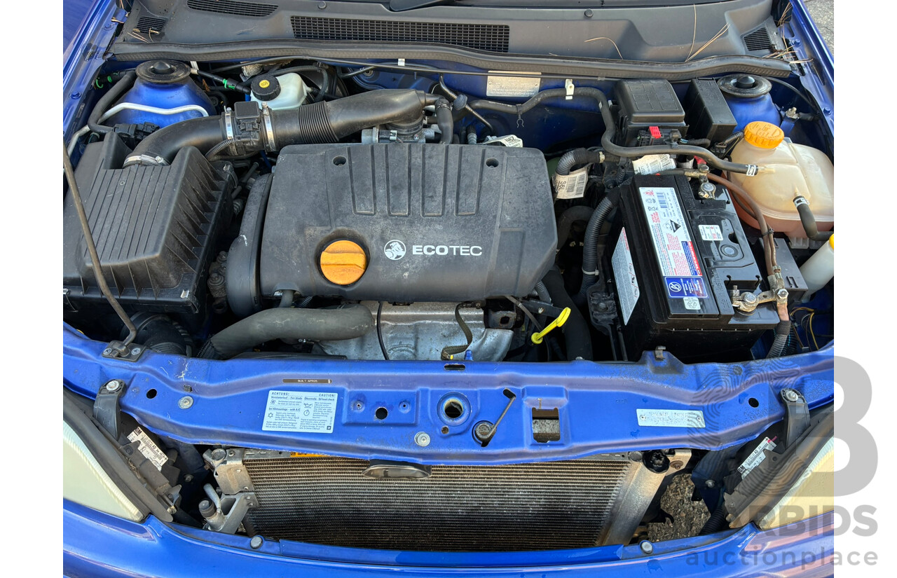 06/2005 Holden Astra Classic TS 5d Hatchback Blue 1.8L