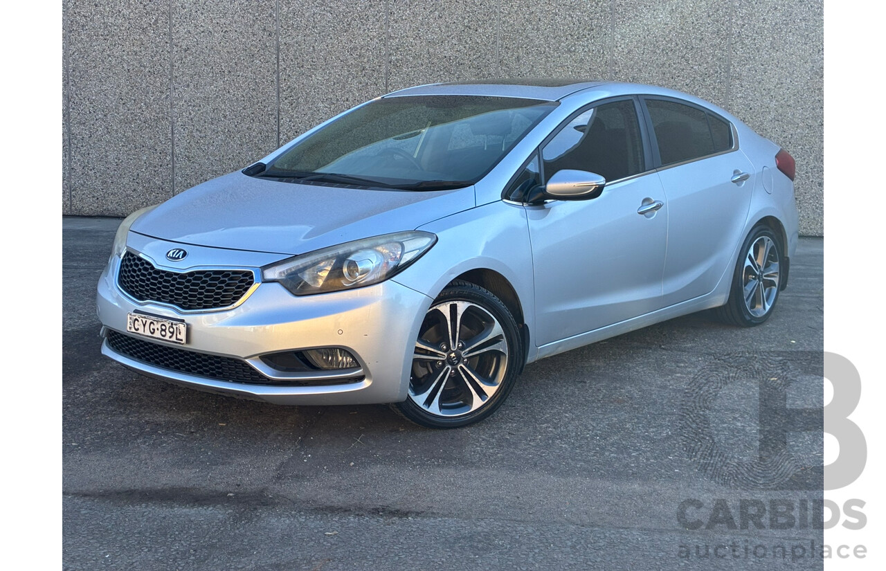04/2015 Kia Cerato SLi FWD YD MY15 4D Sedan Silver 2.0L