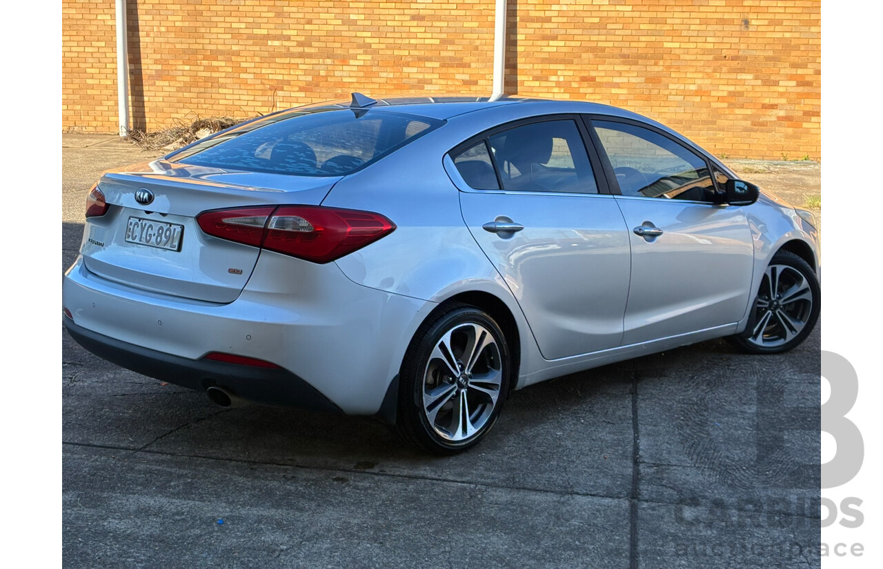 04/2015 Kia Cerato SLi FWD YD MY15 4D Sedan Silver 2.0L