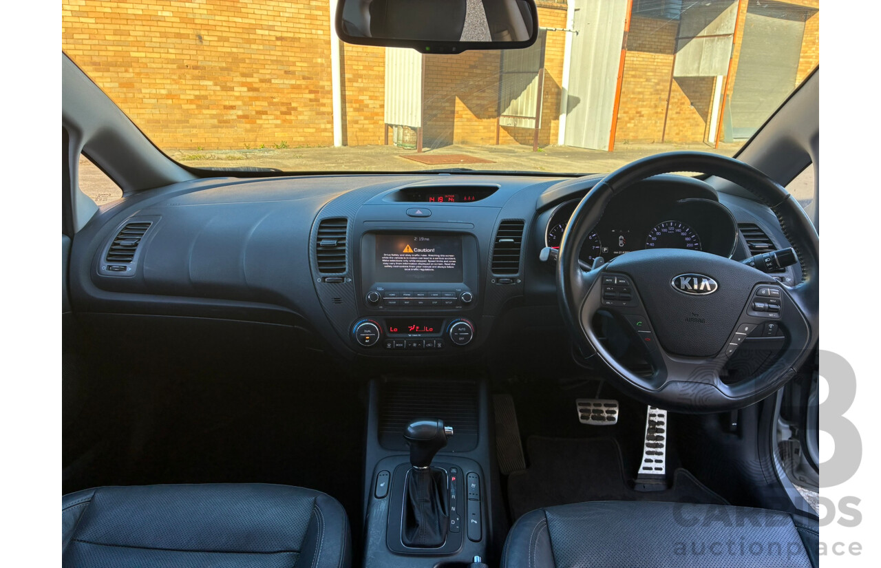 04/2015 Kia Cerato SLi FWD YD MY15 4D Sedan Silver 2.0L