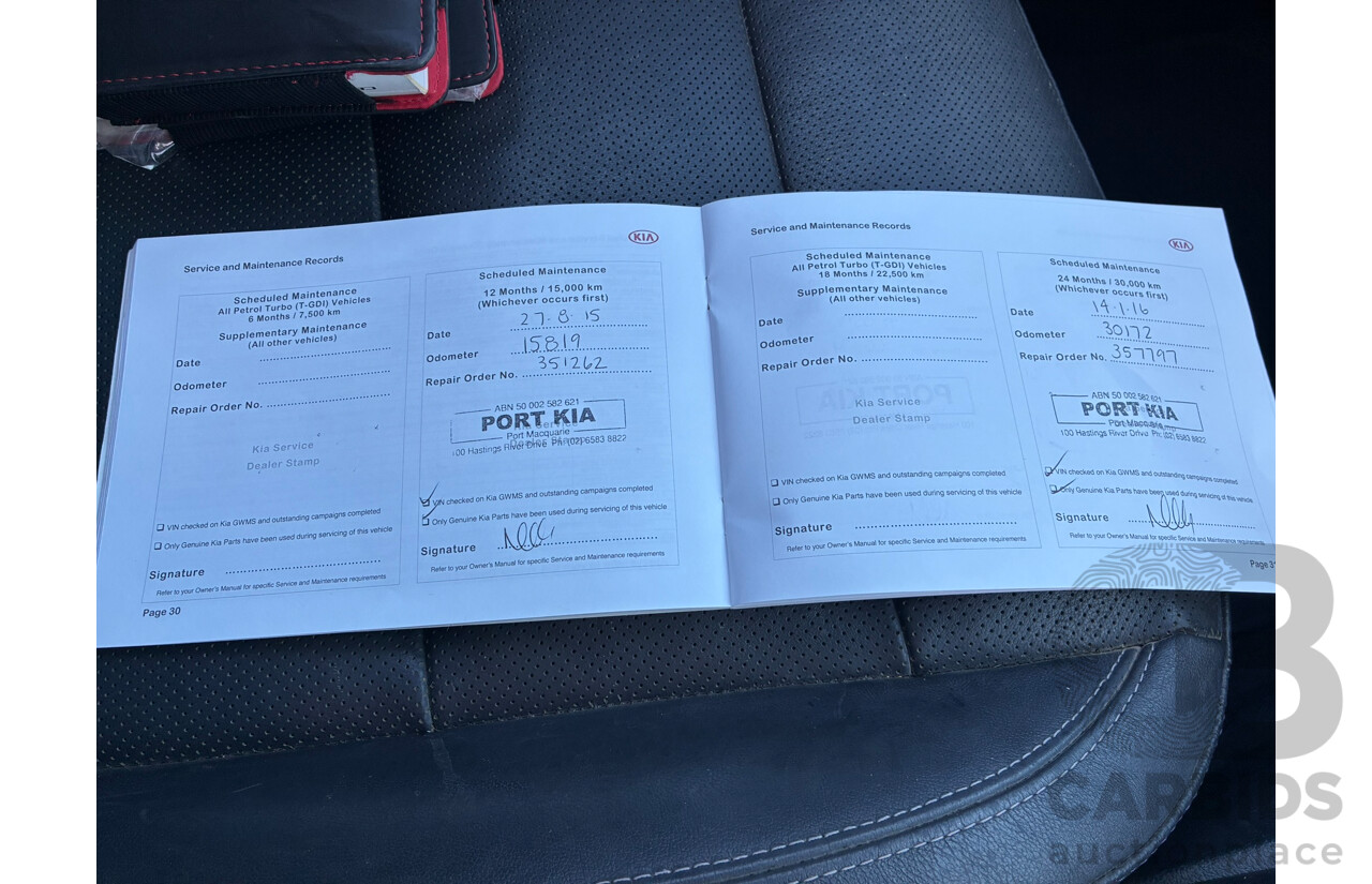 04/2015 Kia Cerato SLi FWD YD MY15 4D Sedan Silver 2.0L