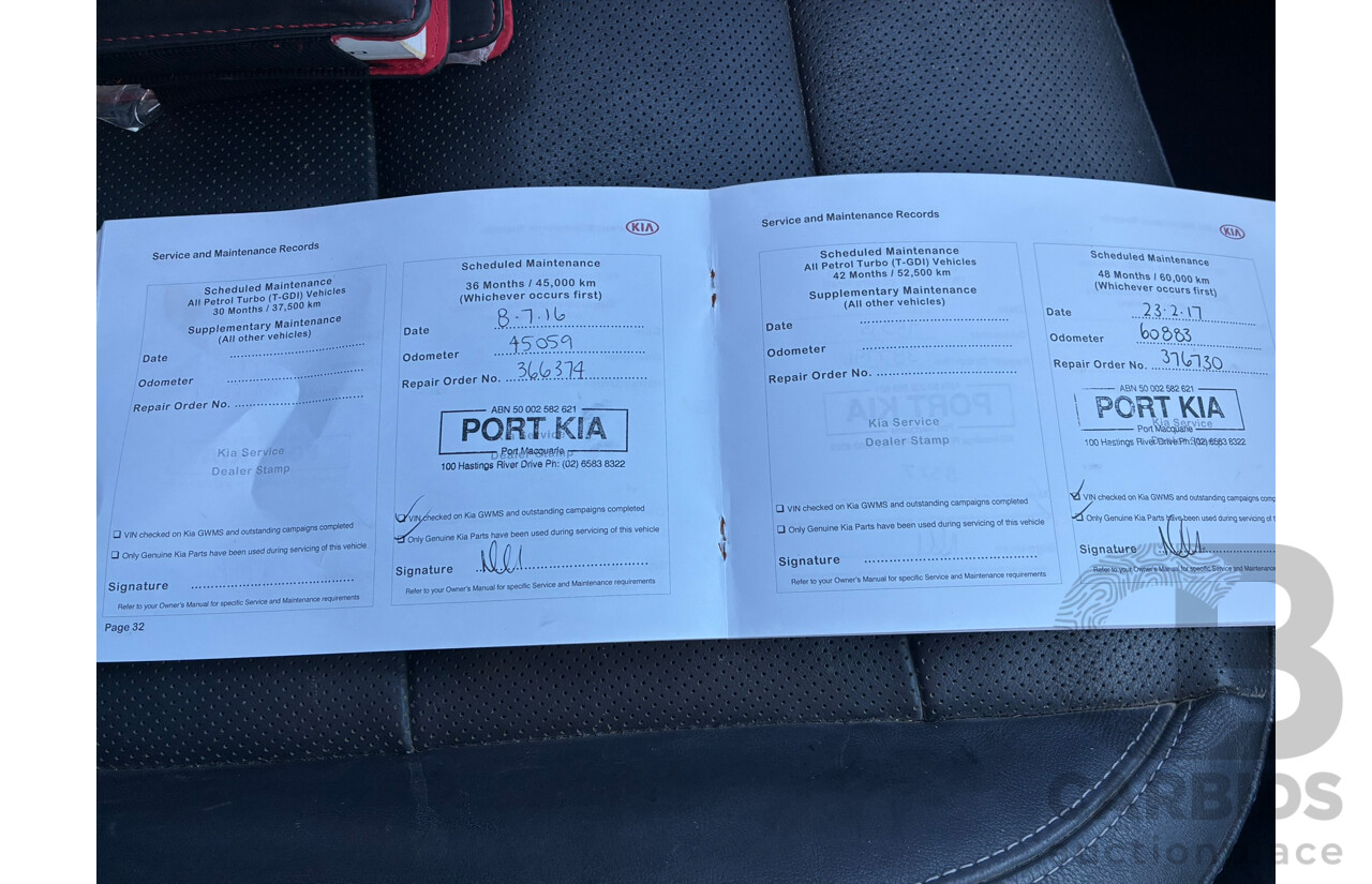 04/2015 Kia Cerato SLi FWD YD MY15 4D Sedan Silver 2.0L