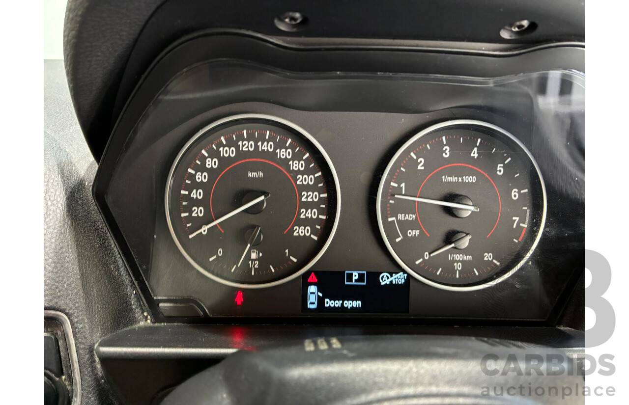 06/2015 Bmw 2 20i Sport Line (RWD) F23 2d Convertible Grey Turbo 2.0L