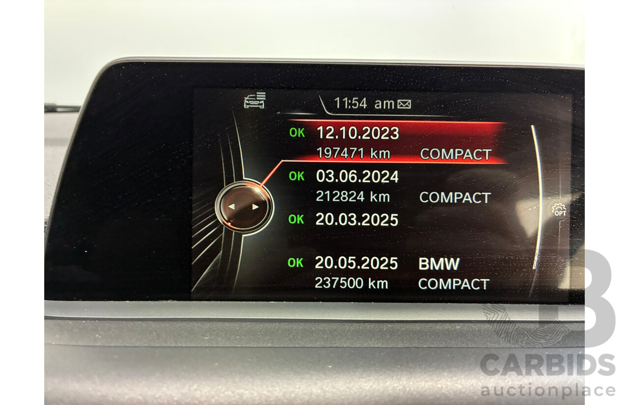 06/2015 Bmw 2 20i Sport Line (RWD) F23 2d Convertible Grey Turbo 2.0L