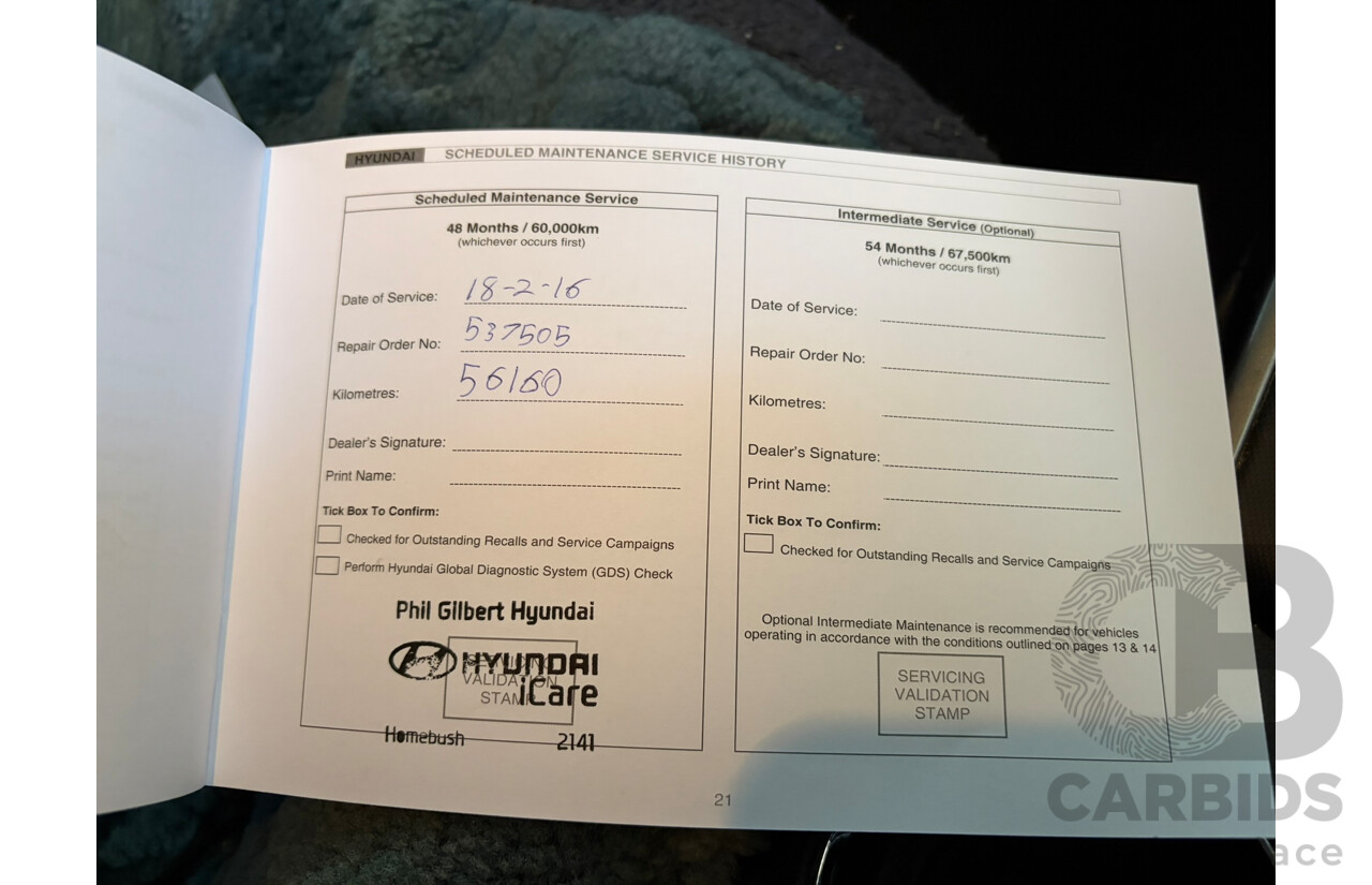 08/2013 Hyundai Elantra Active MD2 4d Sedan Blue 1.8L