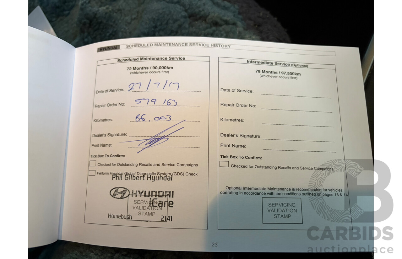 08/2013 Hyundai Elantra Active MD2 4d Sedan Blue 1.8L