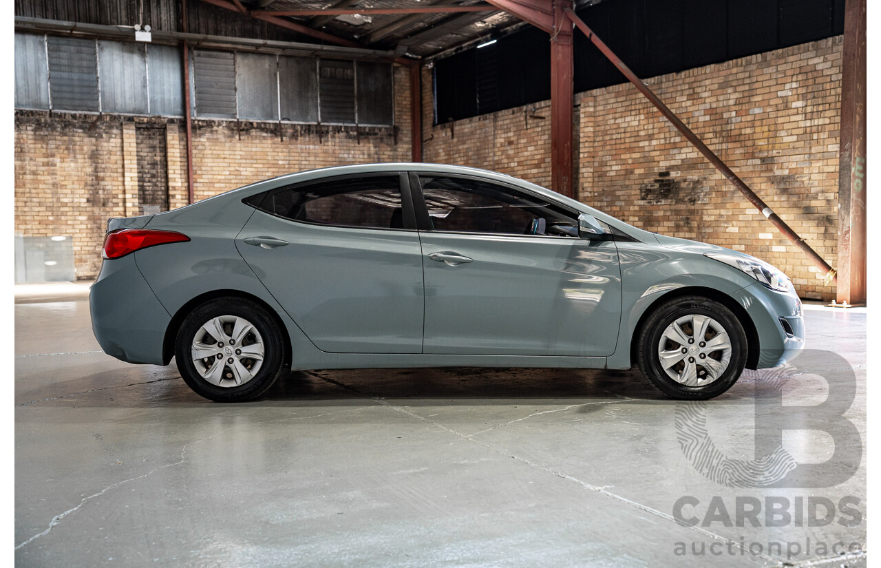 08/2013 Hyundai Elantra Active MD2 4d Sedan Blue 1.8L