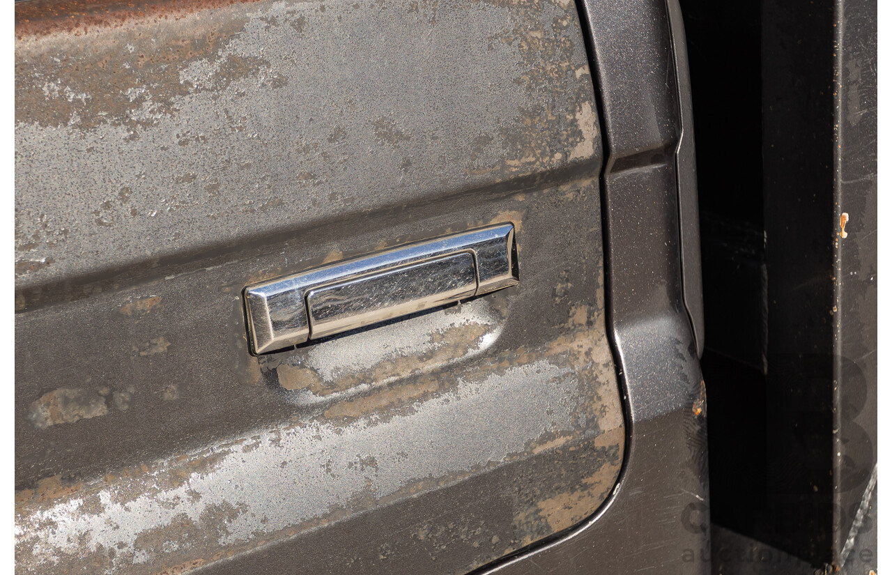 01/2014 Toyota Landcruiser GXL (4x4) VDJ79R MY12 Update Double C/Chas Magnetic Grey Turbo Diesel 4.5L