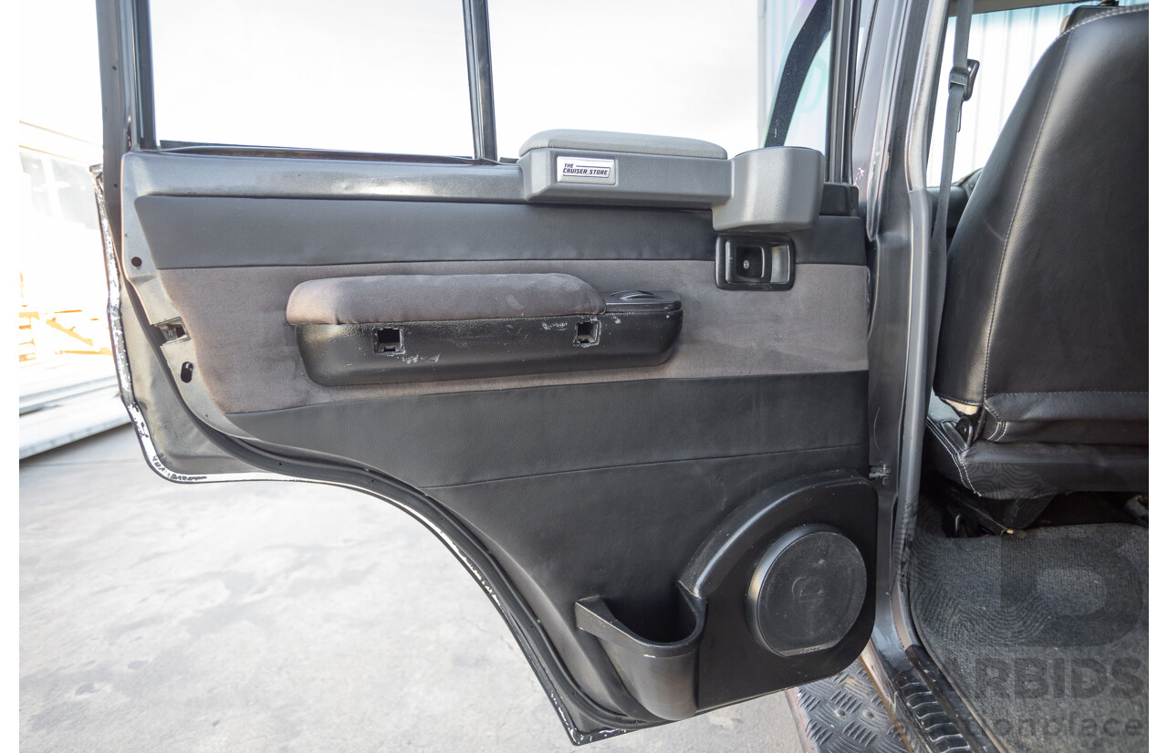 01/2014 Toyota Landcruiser GXL (4x4) VDJ79R MY12 Update Double C/Chas Magnetic Grey Turbo Diesel 4.5L