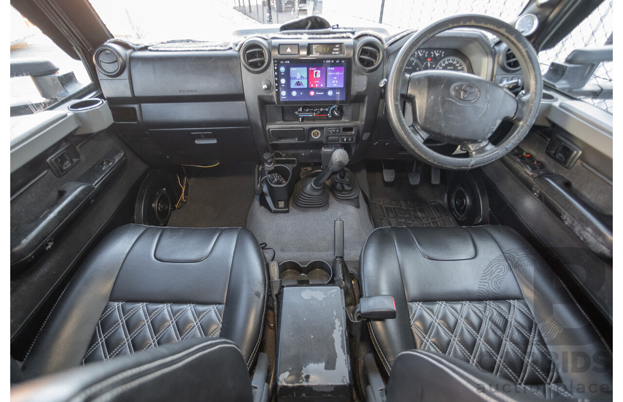 01/2014 Toyota Landcruiser GXL (4x4) VDJ79R MY12 Update Double C/Chas Magnetic Grey Turbo Diesel 4.5L