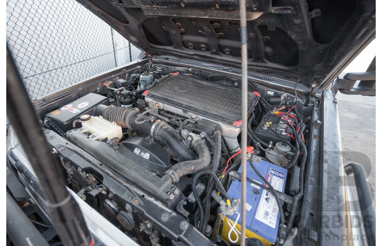 01/2014 Toyota Landcruiser GXL (4x4) VDJ79R MY12 Update Double C/Chas Magnetic Grey Turbo Diesel 4.5L