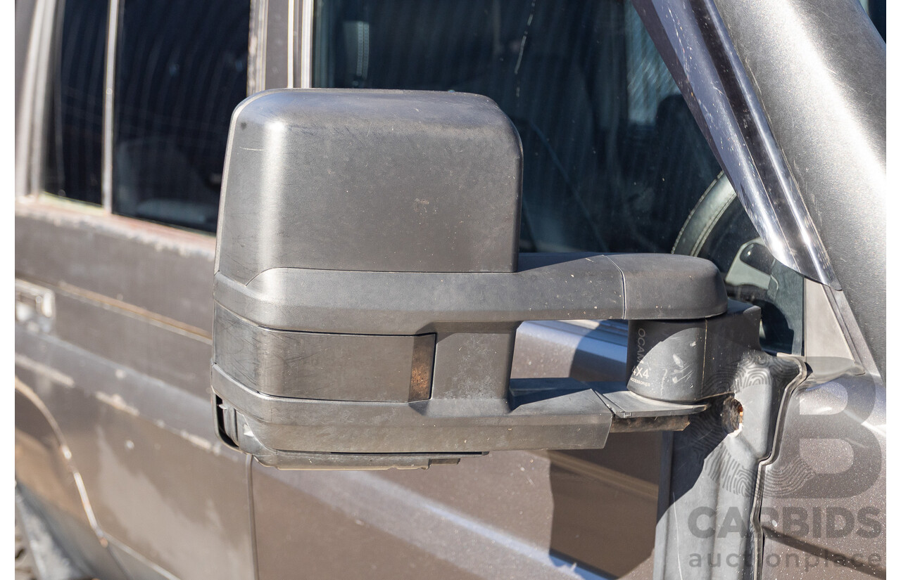 01/2014 Toyota Landcruiser GXL (4x4) VDJ79R MY12 Update Double C/Chas Magnetic Grey Turbo Diesel 4.5L