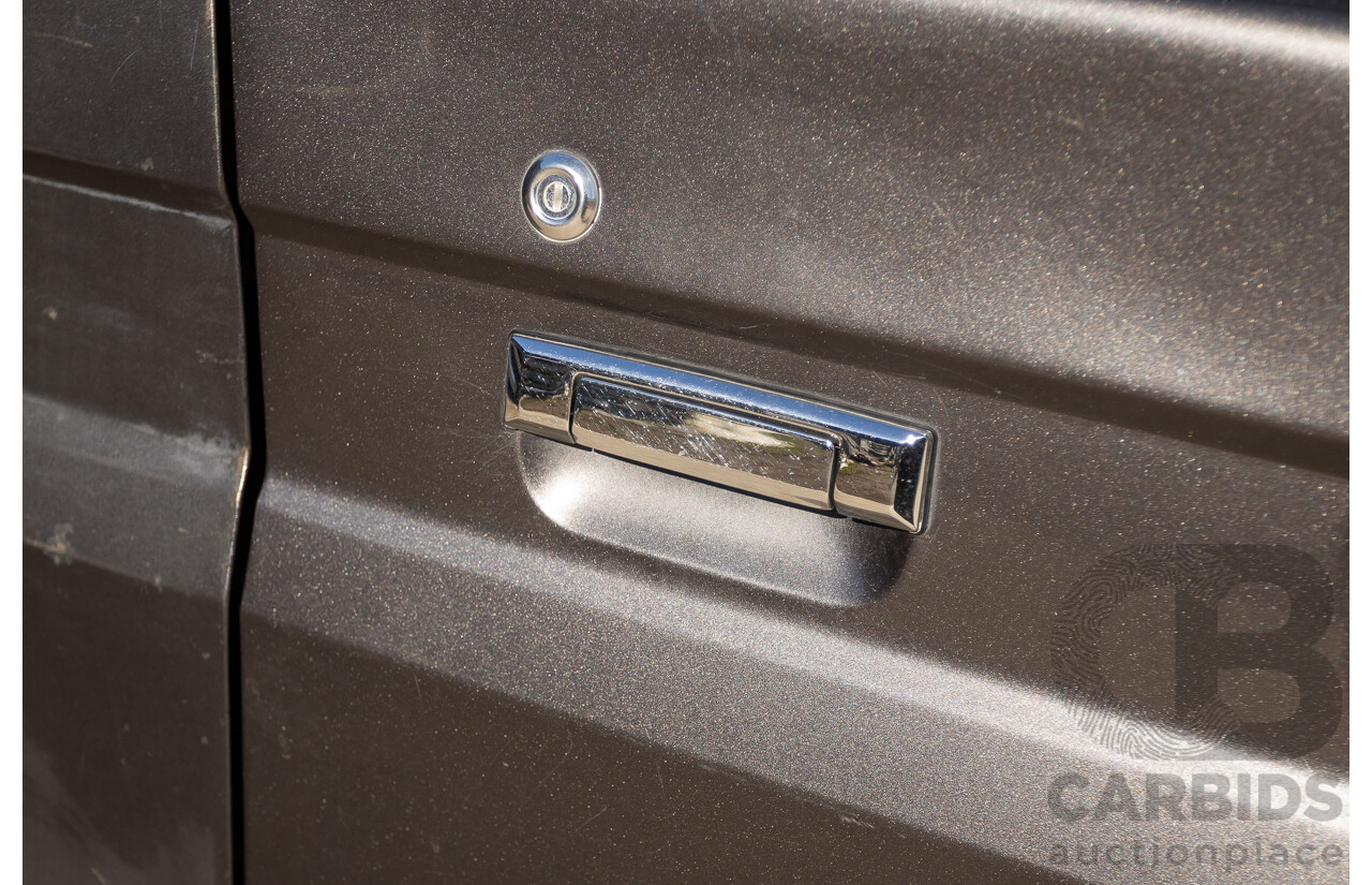 01/2014 Toyota Landcruiser GXL (4x4) VDJ79R MY12 Update Double C/Chas Magnetic Grey Turbo Diesel 4.5L