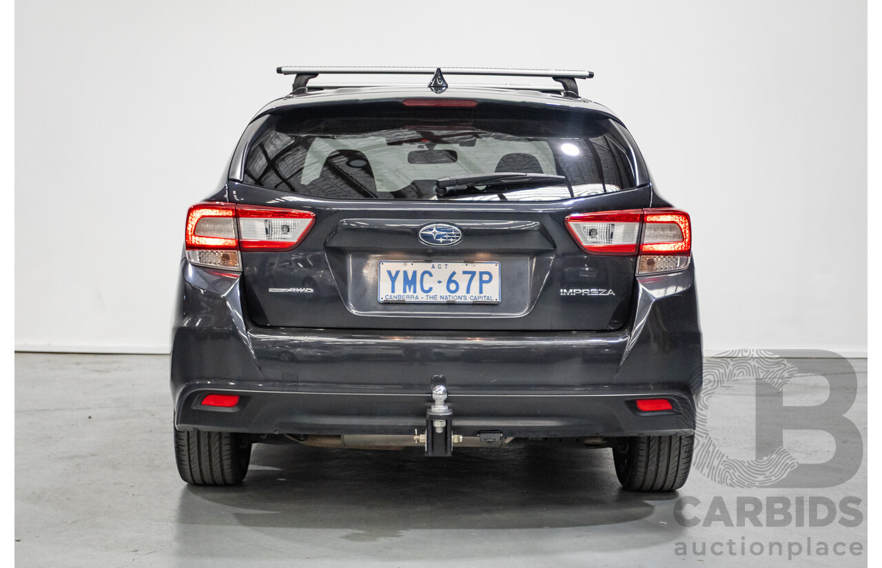 4/2017 Subaru Impreza 2.0i-S (AWD) MY17 5d Hatchback Dark Gray Metallic 2.0L