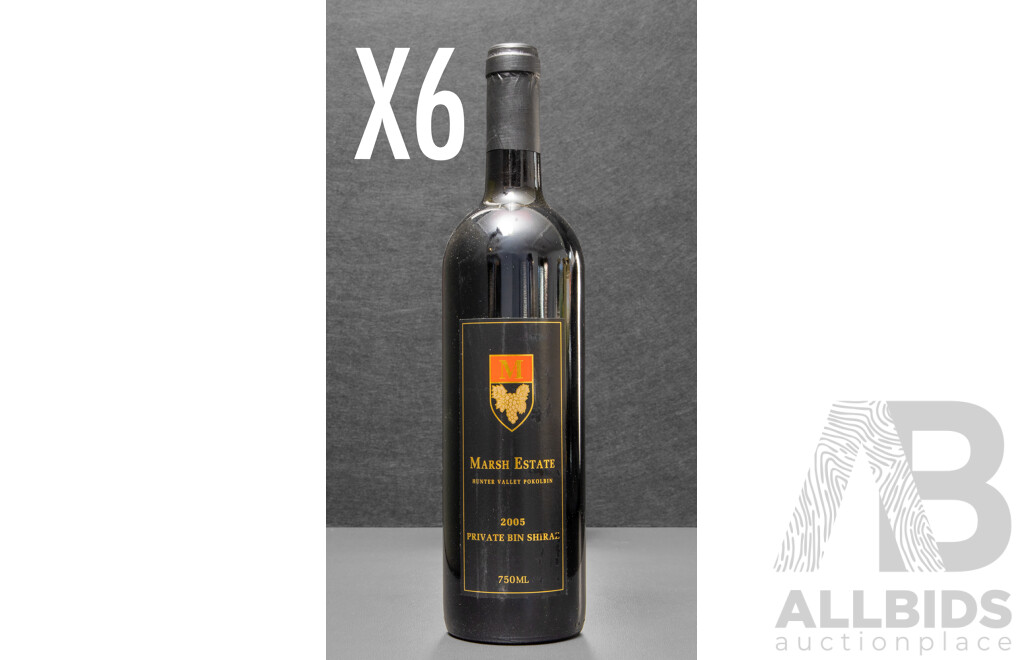 Half Dozen Marsh Estate Private Bin Shiraz Vintage 2005