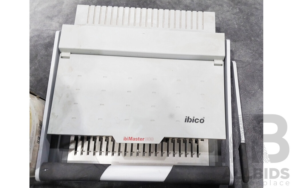 Wire Binding Machine Including Various Boxes of Wire Binders and Electric Stapler