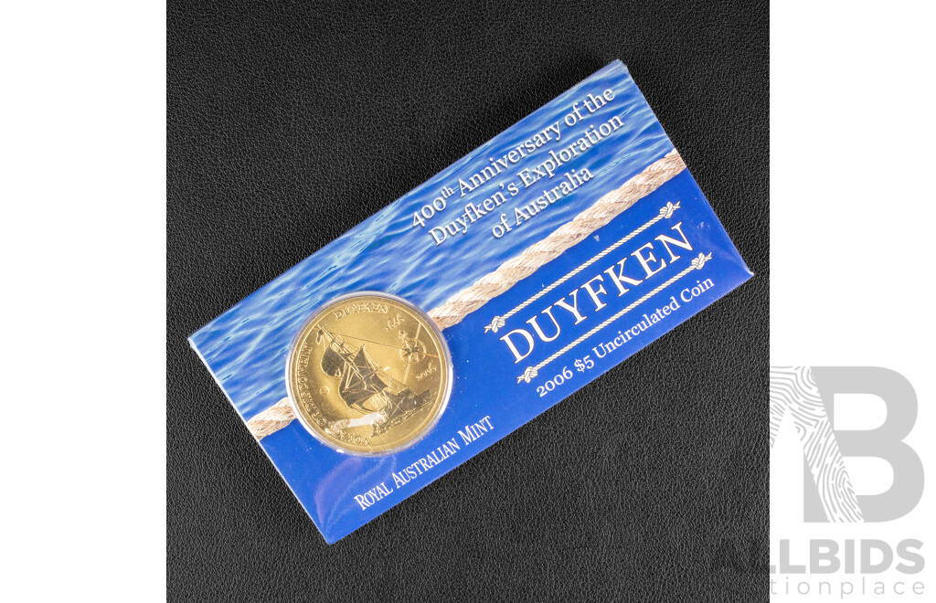Australian 2006 Five Dollar Coin, Duyfken