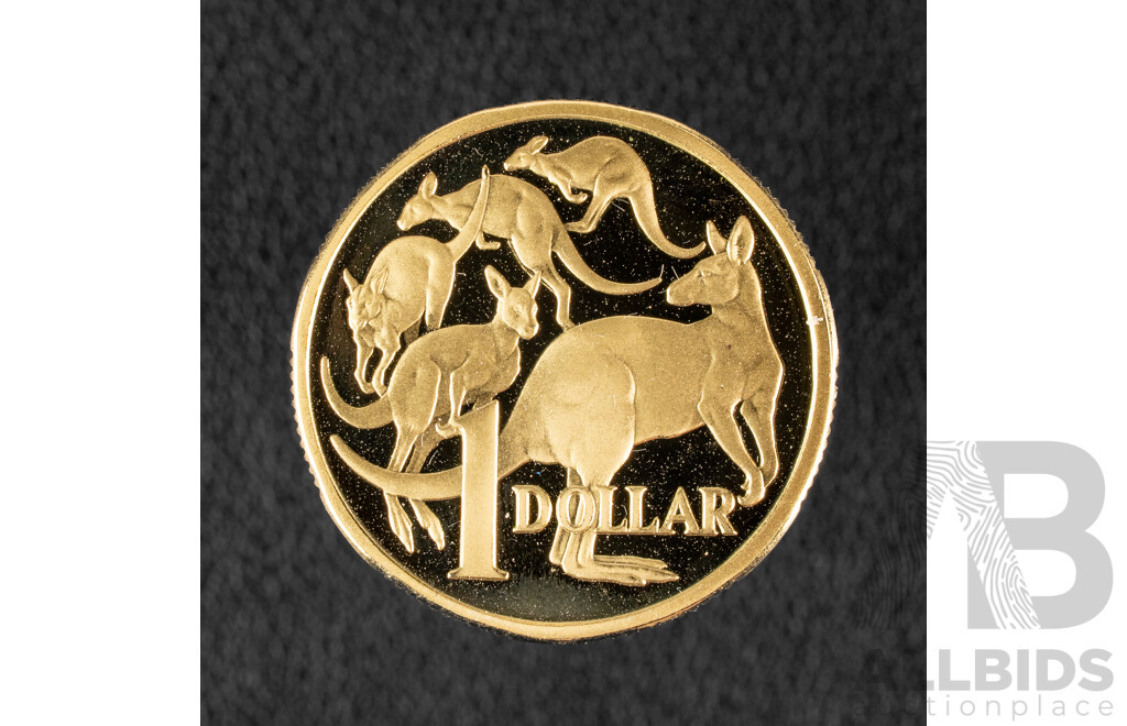 Australian RAM 1984 Proof One Dollar Coin, First Year Issue