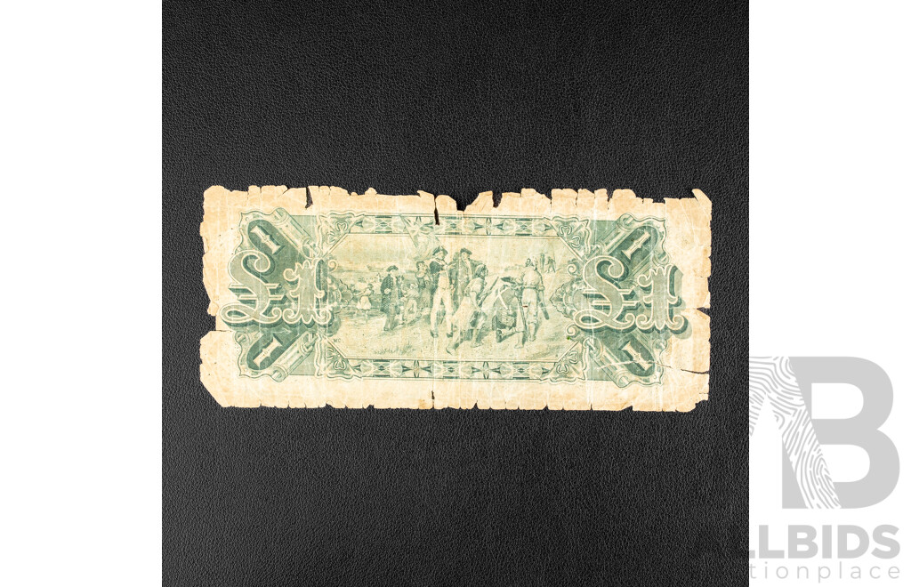 Australian 1927 One Pound Note, Riddle/Heathershaw 
