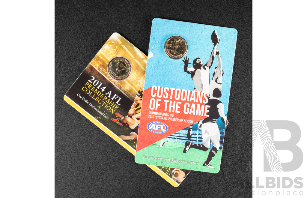Australian 2014 and 2015 One Dollar Coins, AFL
