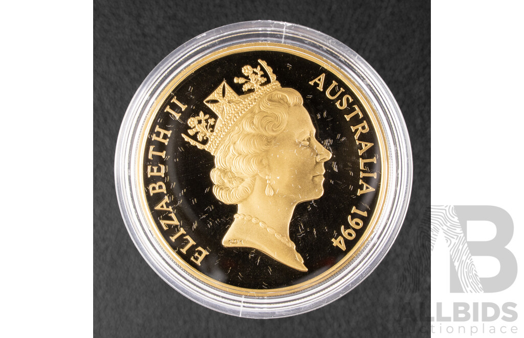 Australian 1994 Proof Five Dollar coin, Enfrichisement of Women.