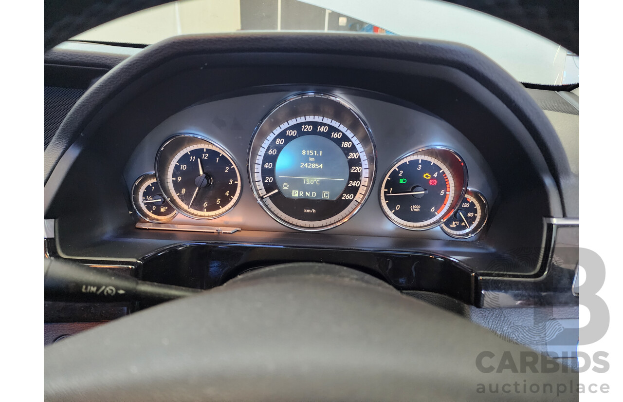 10/2009 Mercedes-Benz E250 CDI Avantgarde 212 4d Sedan White 2.1L