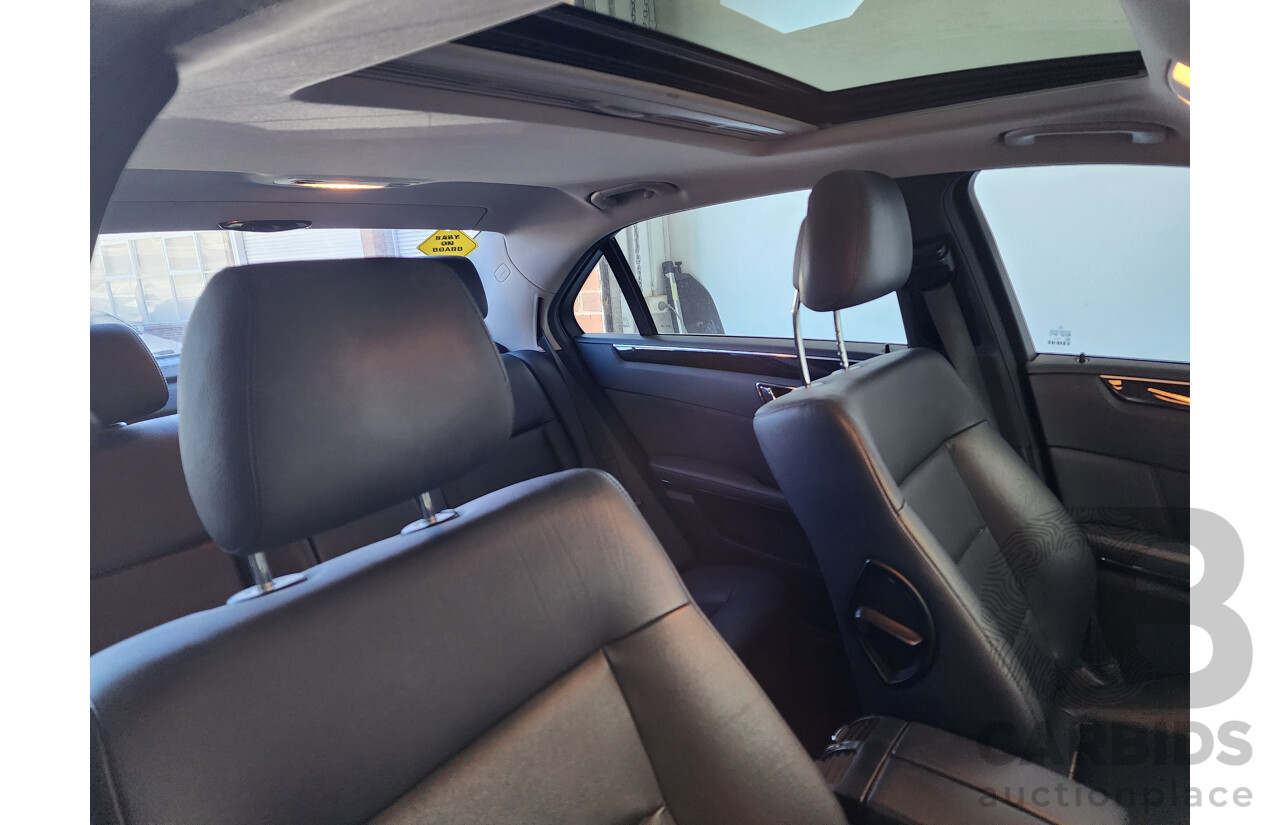 10/2009 Mercedes-Benz E250 CDI Avantgarde 212 4d Sedan White 2.1L