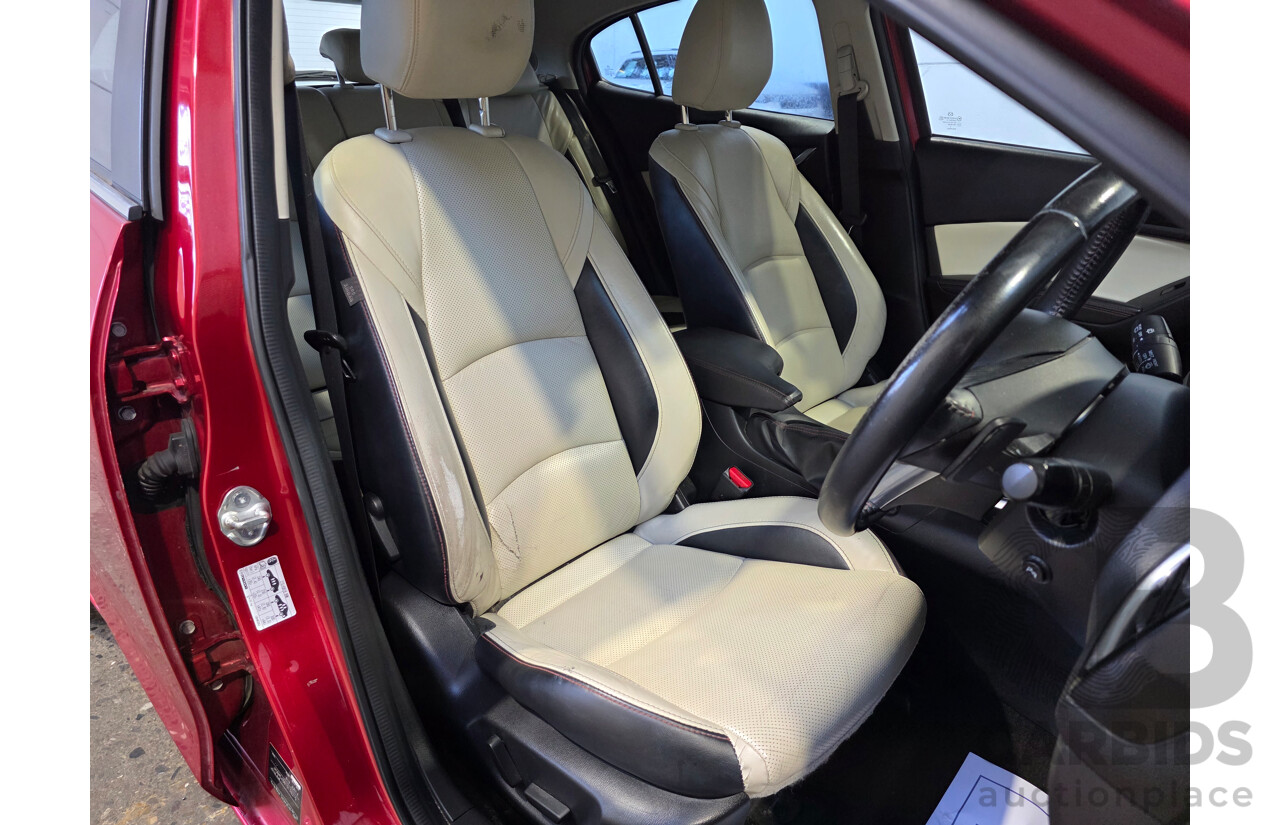 6/2014 Mazda 3 SP25 GT BM 5d Hatchback Red 2.5L