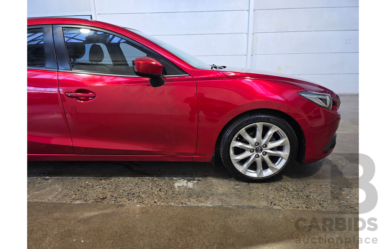 6/2014 Mazda 3 SP25 GT BM 5d Hatchback Red 2.5L