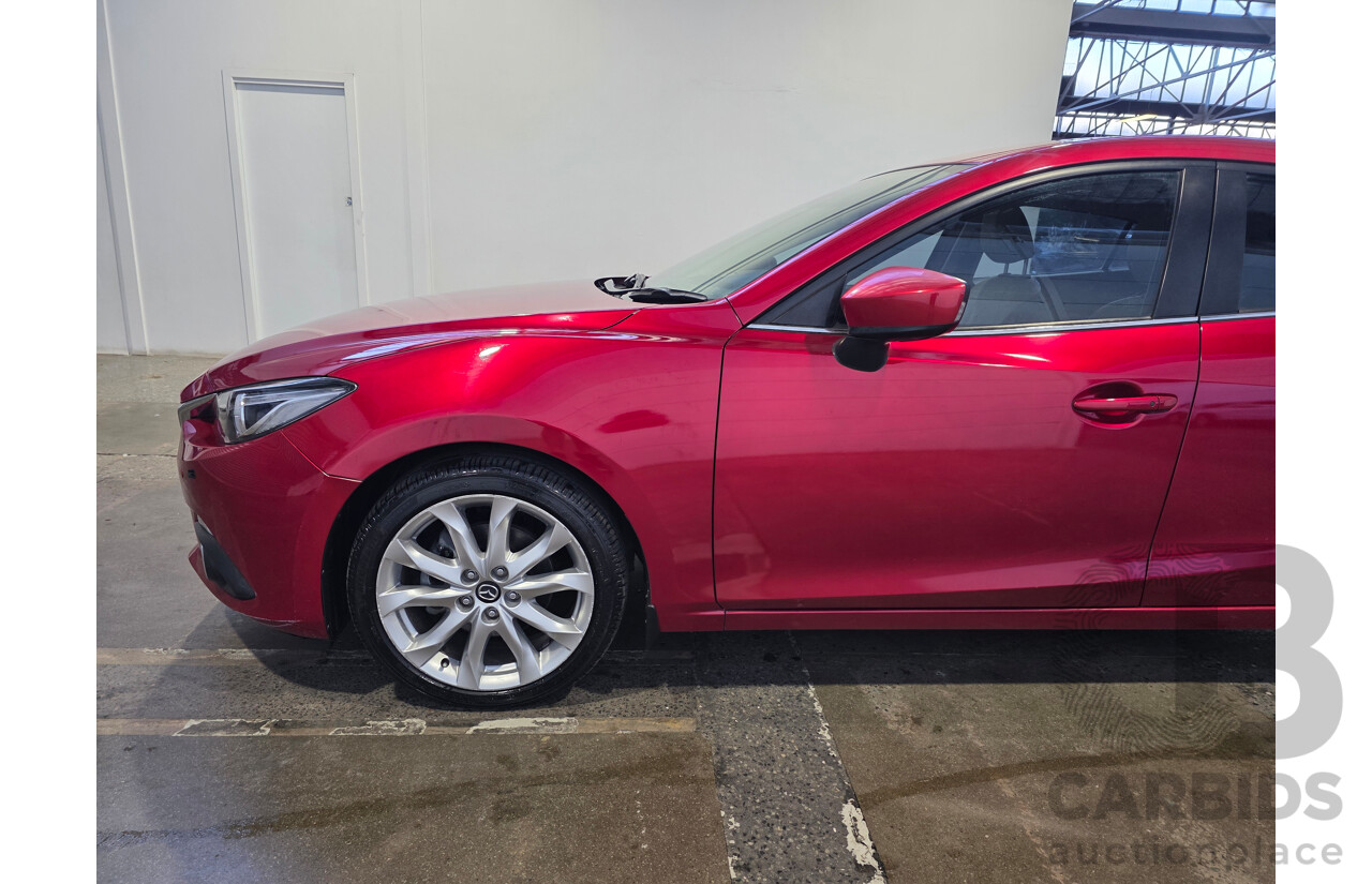 6/2014 Mazda 3 SP25 GT BM 5d Hatchback Red 2.5L