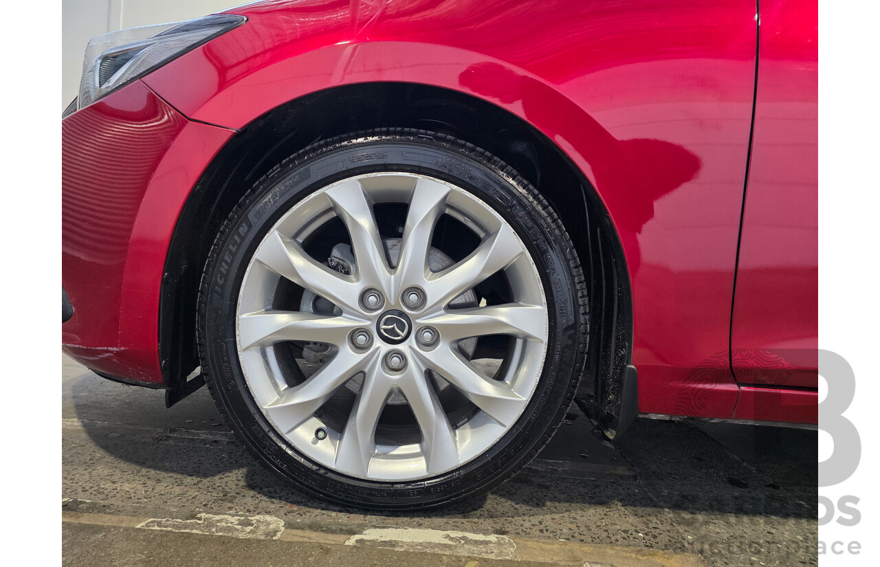 6/2014 Mazda 3 SP25 GT BM 5d Hatchback Red 2.5L