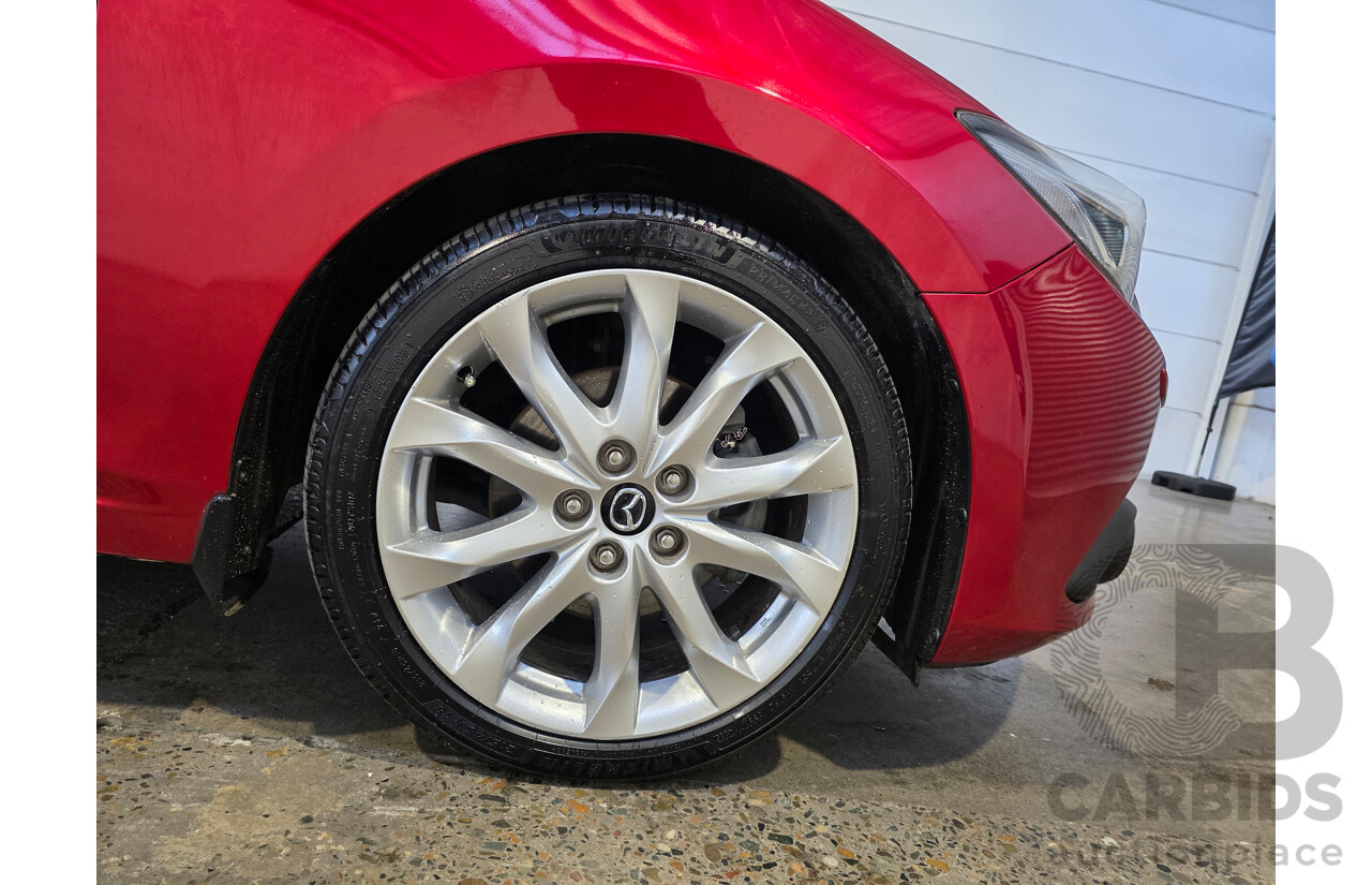 6/2014 Mazda 3 SP25 GT BM 5d Hatchback Red 2.5L