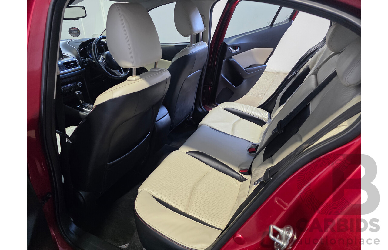 6/2014 Mazda 3 SP25 GT BM 5d Hatchback Red 2.5L