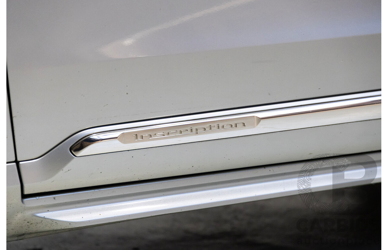 1/2016 Volvo XC90 D5 2.0 Inscription (AWD) 256 MY16 4d Wagon Electric Silver Metallic Turbo Diesel 2.0L
