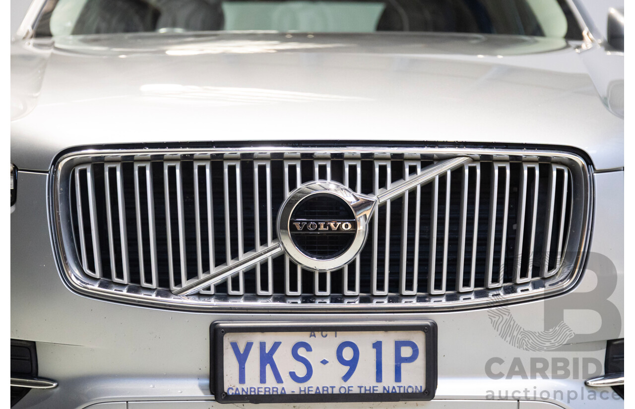 1/2016 Volvo XC90 D5 2.0 Inscription (AWD) 256 MY16 4d Wagon Electric Silver Metallic Turbo Diesel 2.0L