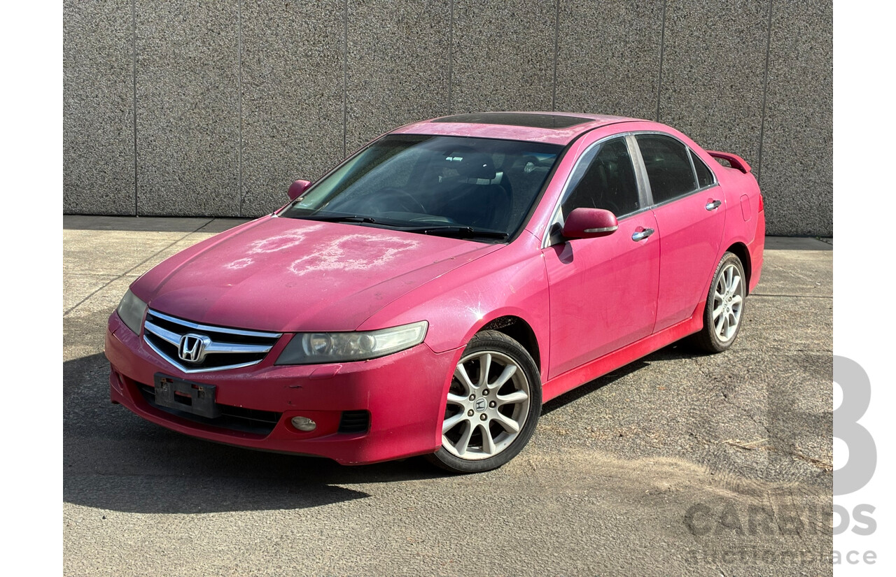 9/2006 Honda Accord Euro Luxury MY06 Upgrade 4d Sedan Red 2.4L