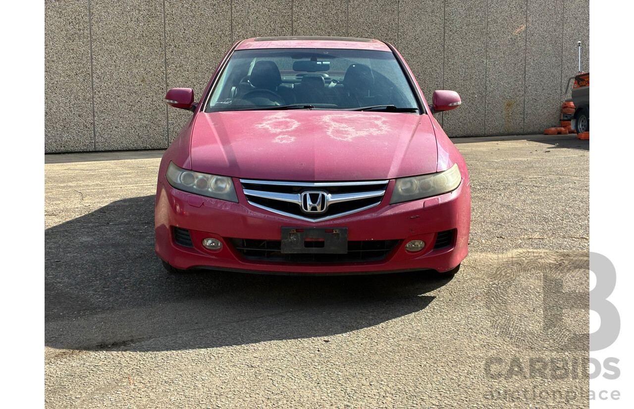 9/2006 Honda Accord Euro Luxury MY06 Upgrade 4d Sedan Red 2.4L