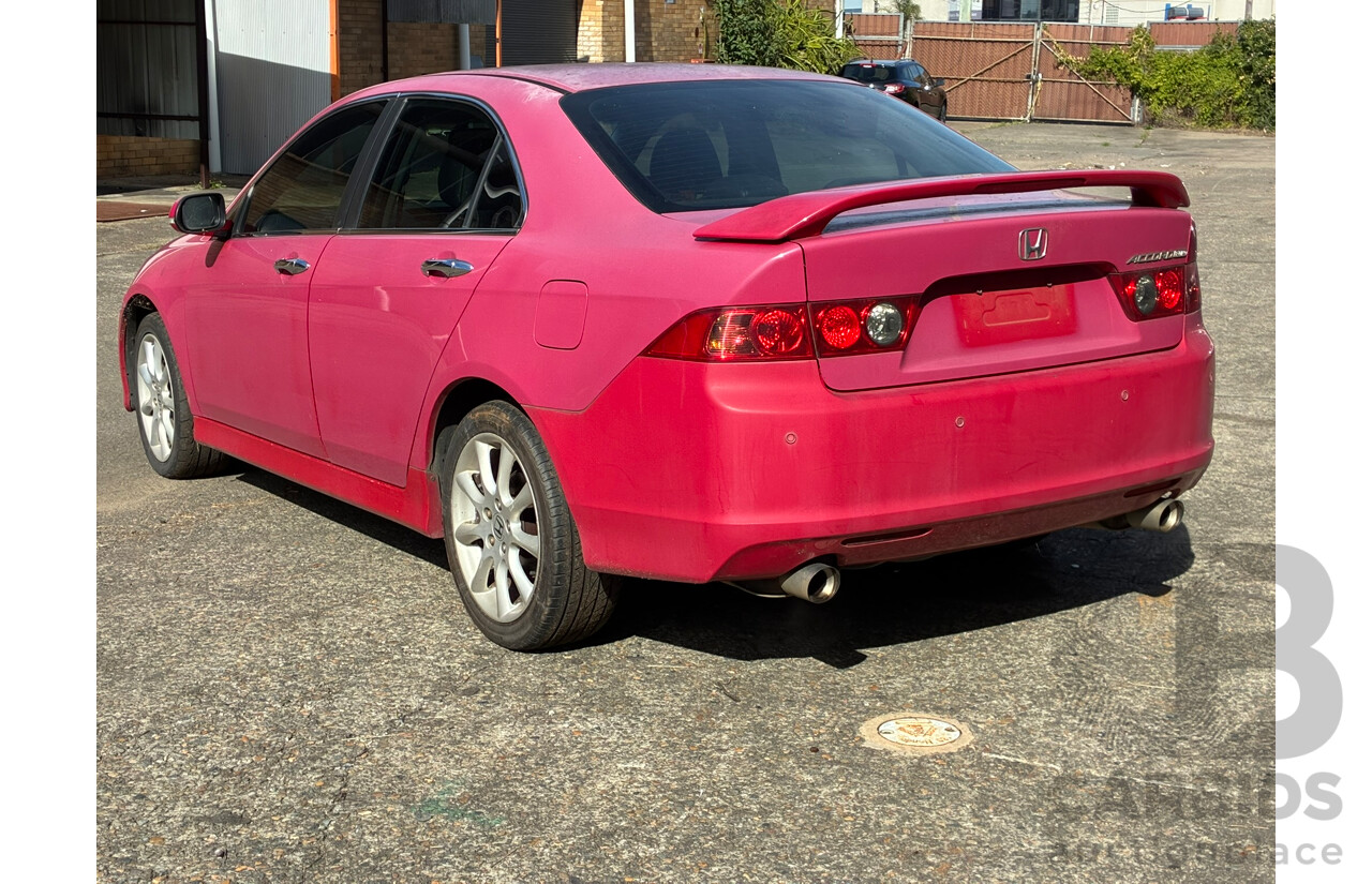 9/2006 Honda Accord Euro Luxury MY06 Upgrade 4d Sedan Red 2.4L