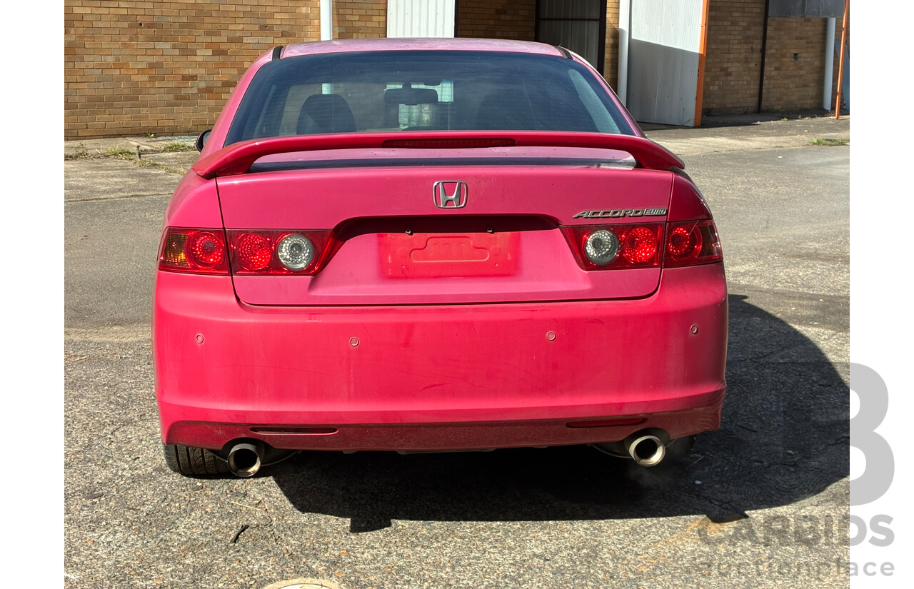 9/2006 Honda Accord Euro Luxury MY06 Upgrade 4d Sedan Red 2.4L