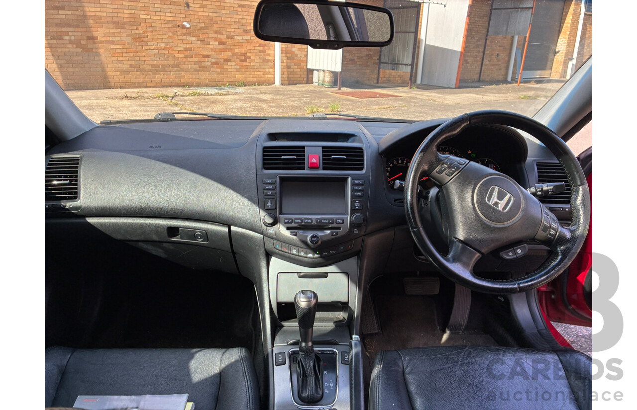9/2006 Honda Accord Euro Luxury MY06 Upgrade 4d Sedan Red 2.4L