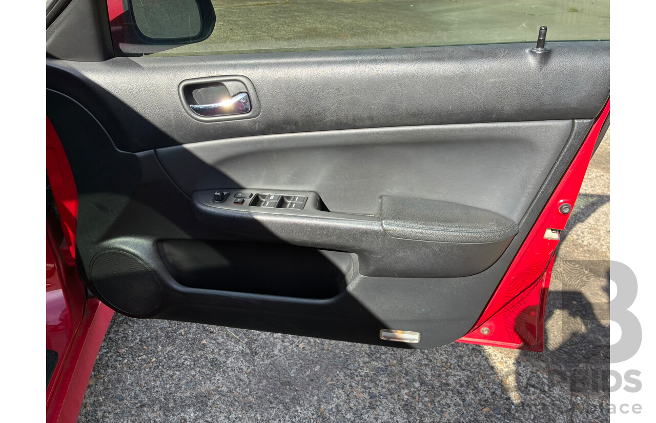 9/2006 Honda Accord Euro Luxury MY06 Upgrade 4d Sedan Red 2.4L