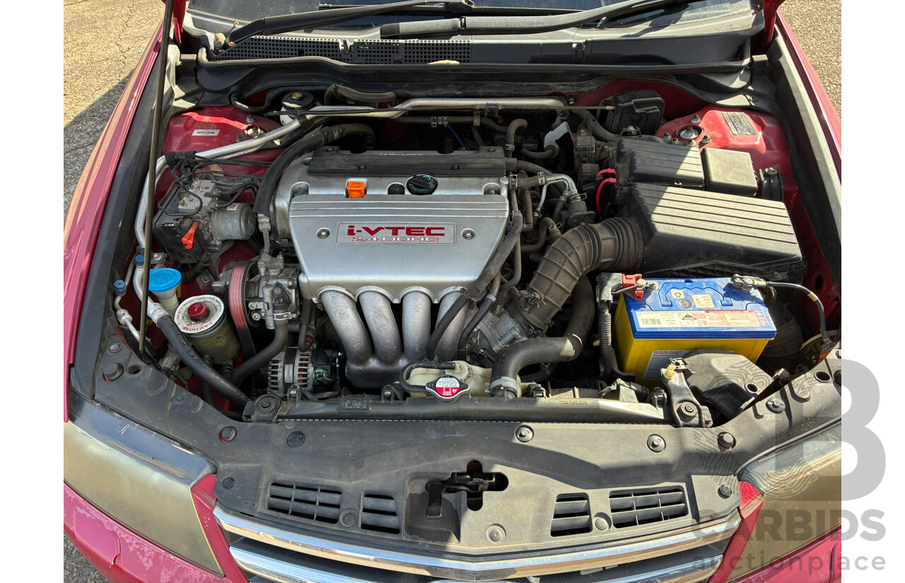 9/2006 Honda Accord Euro Luxury MY06 Upgrade 4d Sedan Red 2.4L