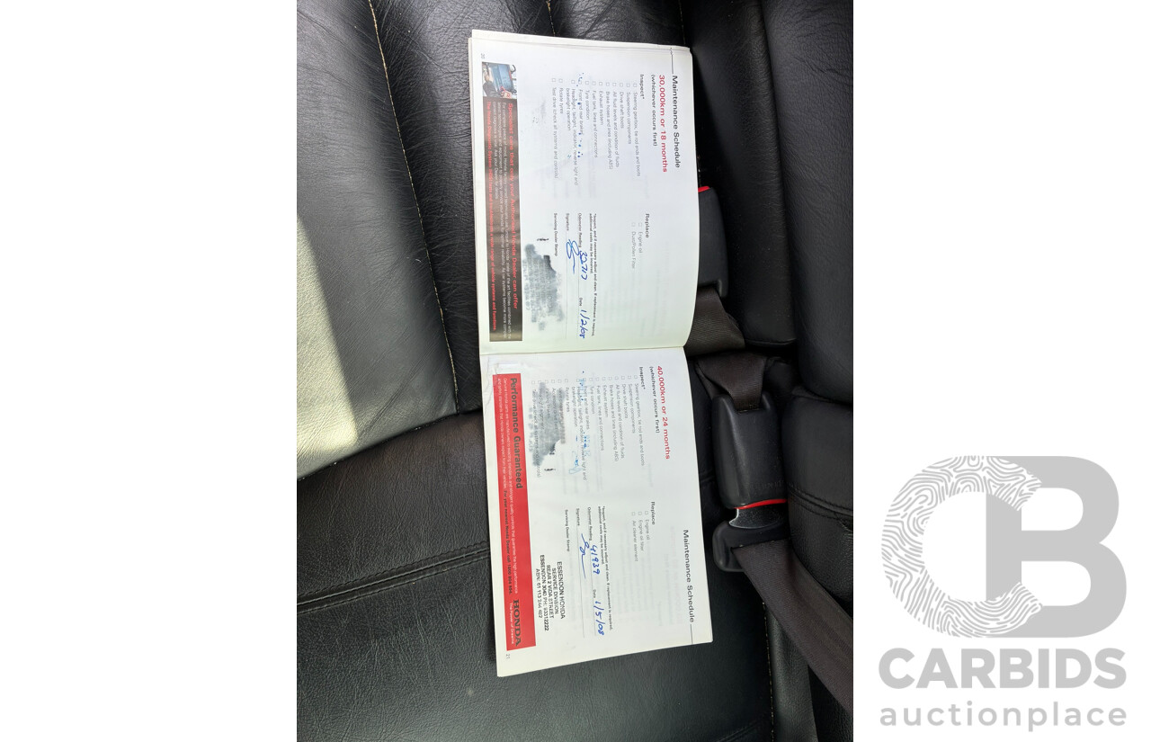 9/2006 Honda Accord Euro Luxury MY06 Upgrade 4d Sedan Red 2.4L