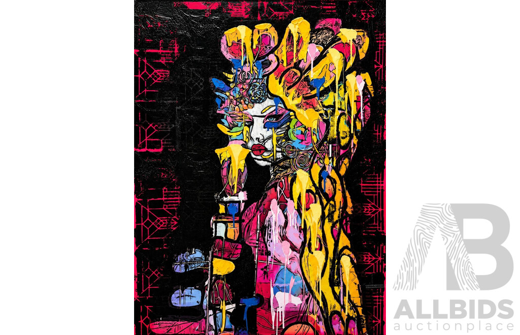 LIVE AUCTION ITEM #3 Mossology Art From Ronan Moss