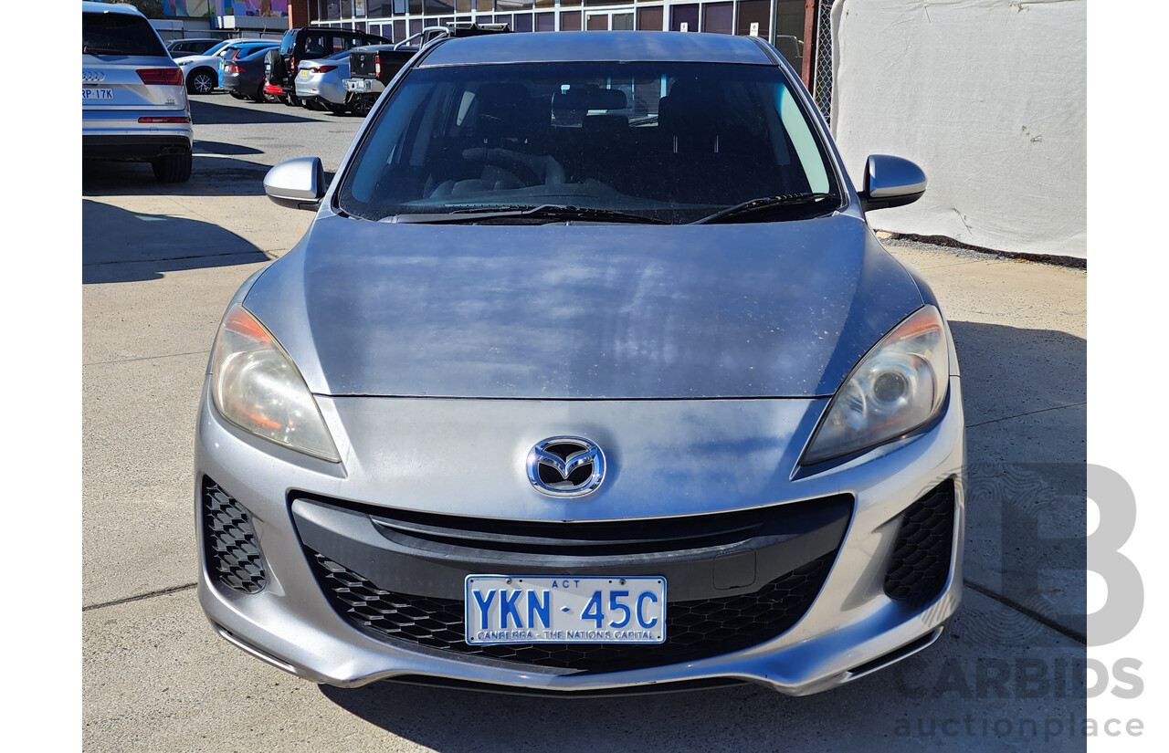 09/2011 Mazda Mazda3 NEO BL 10 UPGRADE 5d Hatchback Silver 2.0L