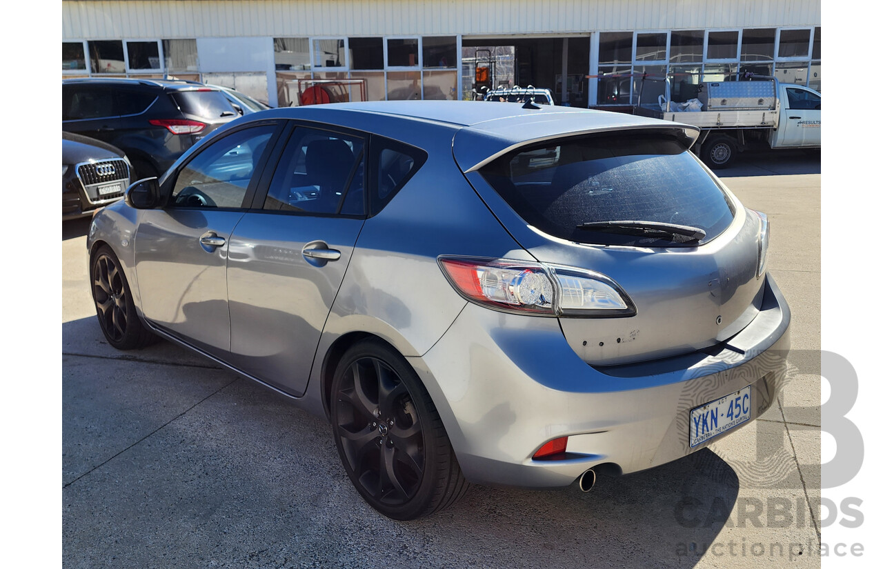 09/2011 Mazda Mazda3 NEO BL 10 UPGRADE 5d Hatchback Silver 2.0L